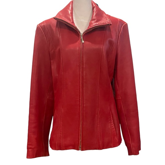 Jones New York Jackets & Coats Jones New York Leather Jacket L